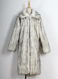 Women's Faux Fur Like Coats Long Coats