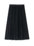 HIGH WAIST THIN BODY PLEATED SKIRT