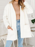 Latest Sleeve Lamb Wool Winter Coat Tops