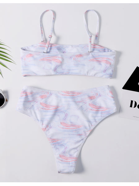 Cute Print String Bikini Set – Ncocon