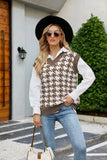 TRELLIS SWEATER SLEEVELESS VEST TOP
