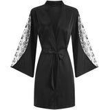 SILK NIGHTDRESS SATIN LACE HOME SUSPENDER SKIRT