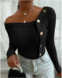 LADIES ALL-MATCH SWEATER SINGLE-BREASTED KNITTED CARDIGAN