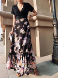 Vintage High Waist Bohemia Skirt