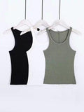Fashion Solid Tank Tops
