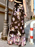 Vintage High Waist Bohemia Skirt