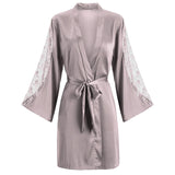 SILK NIGHTDRESS SATIN LACE HOME SUSPENDER SKIRT