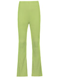 TIGHT-FITTING PIT-STRIP HIGH WAIST SPORTS PANTS
