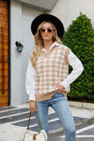 TRELLIS SWEATER SLEEVELESS VEST TOP