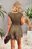 SQUARE NECK PRINTED JUMPSUIT