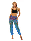 Elastic Waist Casual Pants