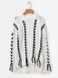 Tassels  Knitting Sweater Tops
