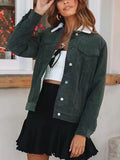 Stunning Sleeve Solid Colors Winter Coat Tops