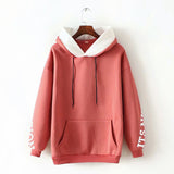 Fashion Pouch Pocket Fleece Pullover Hoodie