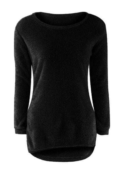 Women's O-Neck Sweater Female Hedging Loose Pullover – Ncocon