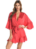 SILK LADIES' NIGHTGOWN AND PAJAMAS