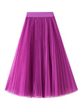 LARGE SWING GAUZE SKIRT
