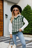 TRELLIS SWEATER SLEEVELESS VEST TOP