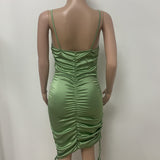 Solid Glitter Fashion Brief Dresses