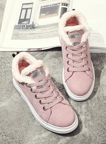 Winter Warm Women Casual Sneakers Shoes