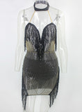 Sexy Deep V Neck Women Dress