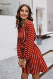 Fashion Simple Striped Dress