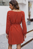 Fashion Simple Striped Dress