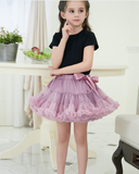 Three Generations of Princess Skirt with Butterfly Knot and Peng Skirt