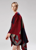 DIAMOND MUD DOTS GRADUALLY CASHMERE JACQUARD SHAWL