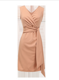 Solid Glitter Party Sexy Fashion Party Satin Dress