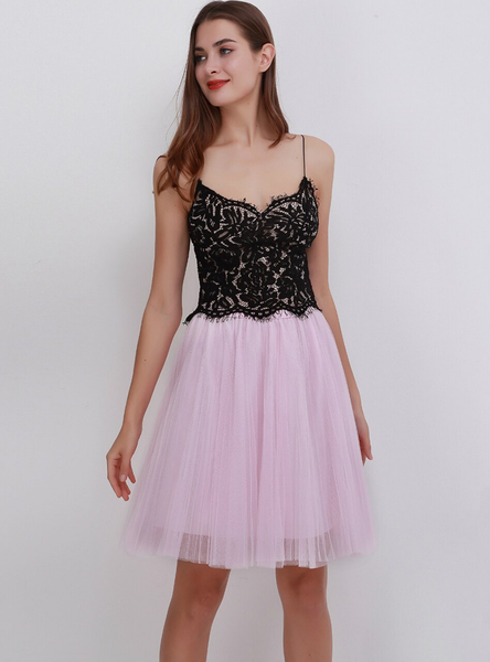 Pink Mesh Sweet Tulle Tutu Skirt