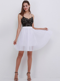 White Mesh Sweet Tulle Tutu Skirt