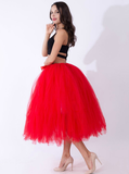 Red Tulle Tutu Middle Skirt