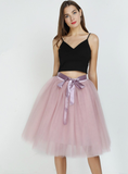 Dusty Pink 7 Layers Tulle Tutu Skirt