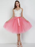 7 Layers Watermelon Red Tulle Tutu Skirt