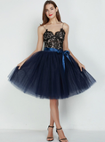 7 Layers Navy Blue Tulle Tutu Skirt