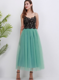 Light Green Tulle Tutu Skirt