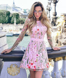 Spring New Arrive Long Sleeve Lace Dress