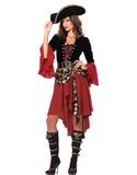 Caribbean Pirates Captain Costume Halloween Role Playing