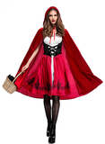 Adult Little Red Riding Hood Costume for Women Fancy Halloween
