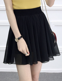 spring and summer Korean chiffon small fresh skirt skirt skirt floral skirt