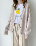 Autumn Winter Women Sweater Cardigans Oversize V neck Knit Cardigans