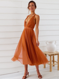New Ladies Sexy Date Party Mesh Flowy Dress