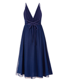 New Ladies Sexy Date Party Mesh Flowy Dress