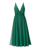 New Ladies Sexy Date Party Mesh Flowy Dress