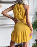 Backless Backless Body Dress Sexy Club Party Mini Dress