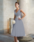 Summer Solid Sleeveless Waist Elegant Dress Clothing V Neck A Line Slim Dresses