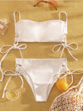 new rope sling sexy solid color bikini