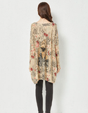 new sweater printing fat mm slim plus size loose sweater