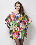 Spring Printed Sweaters New Women's Loose Household Clothing